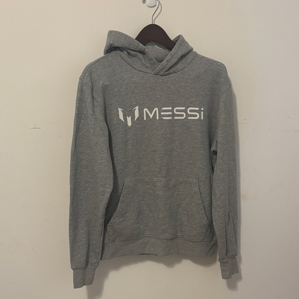 Gray Messi Hoodie for Men